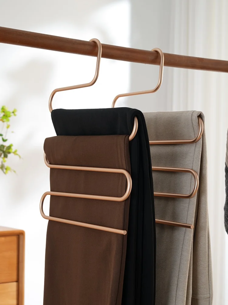 Aluminum 5 Layer Pants Hanger 32cm (12.6″) | Fanan